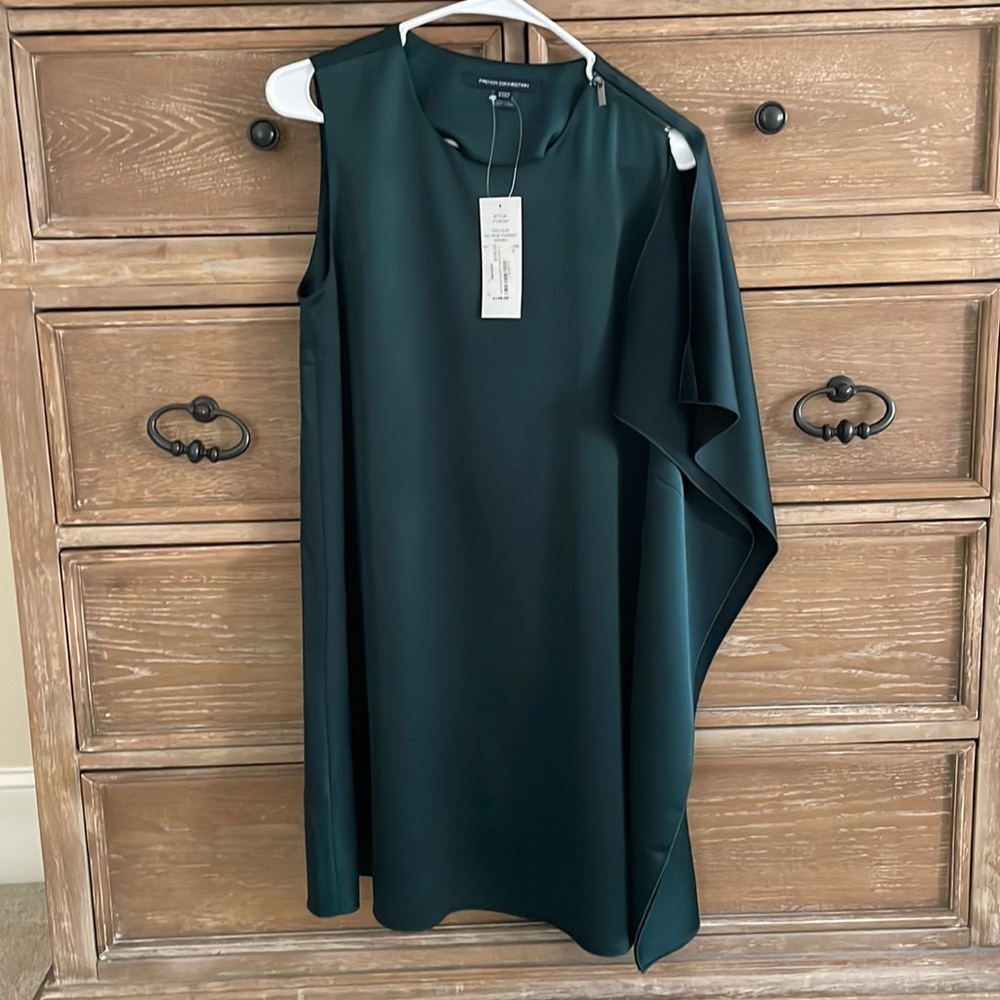 NWT French Connection xxs size 2 green dress